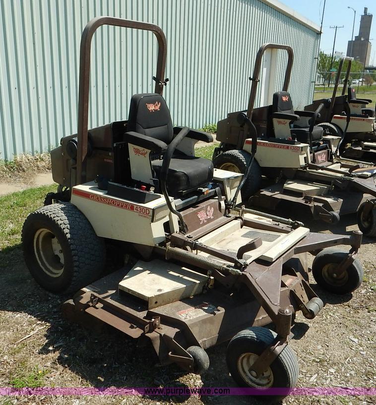 image for item BJ9645 2008 Grasshopper 430D ZTR lawn mower