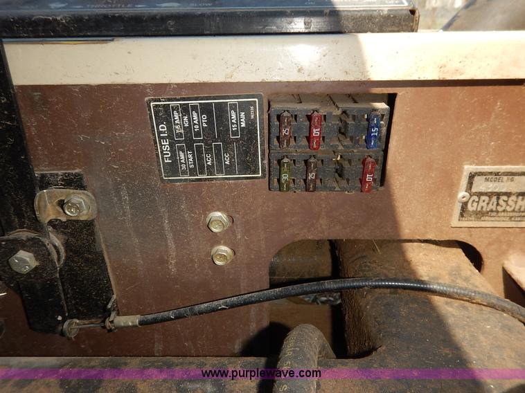 image for item BJ9645 2008 Grasshopper 430D ZTR lawn mower