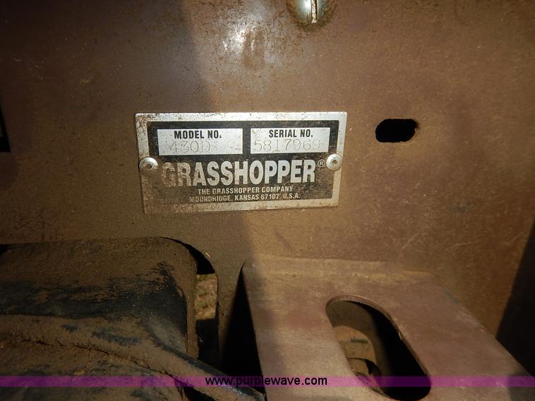 image for item BJ9646 2008 Grasshopper 430D ZTR lawn mower