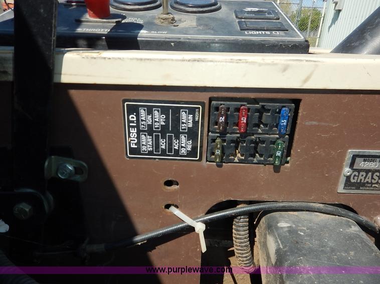 image for item BJ9647 2007 Grasshopper 428D ZTR lawn mower