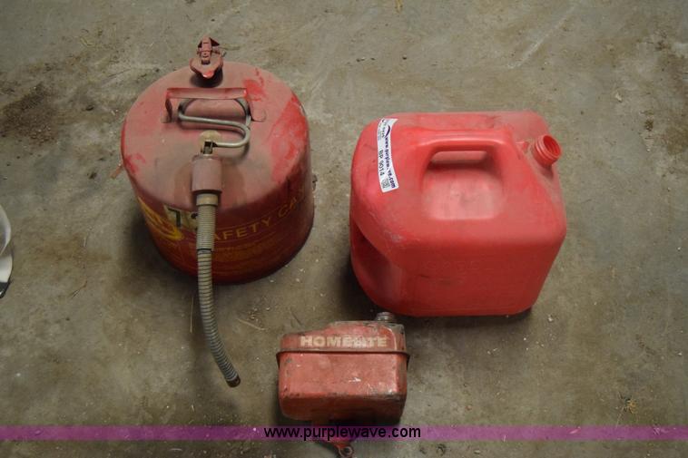 image for item BP9014 (3) gas cans