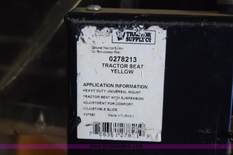 image for item BP9018 Tractor Supply 0278213 tractor seat