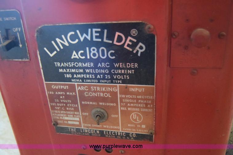 image for item BP9020 Lincoln arc welder