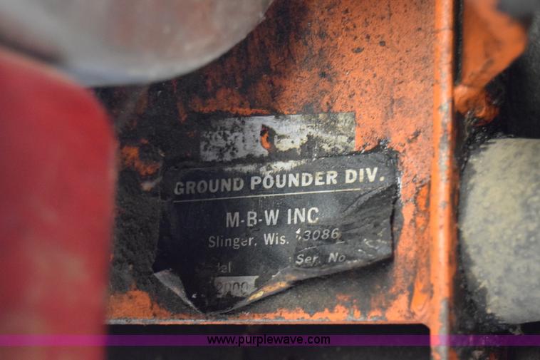 image for item BP9021 Ground Pounder plate compactor