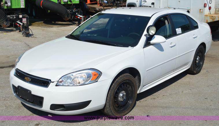 image for item G3612 2012 Chevrolet Impala Police Cruiser