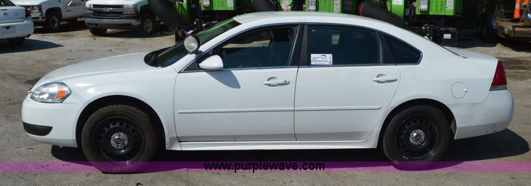 image for item G3612 2012 Chevrolet Impala Police Cruiser
