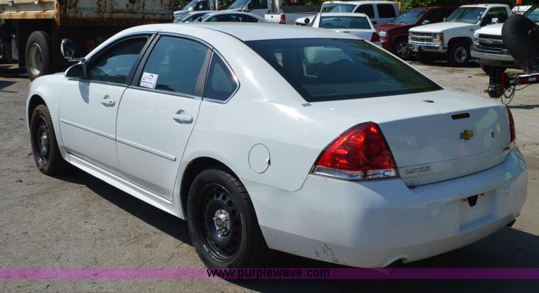 image for item G3612 2012 Chevrolet Impala Police Cruiser