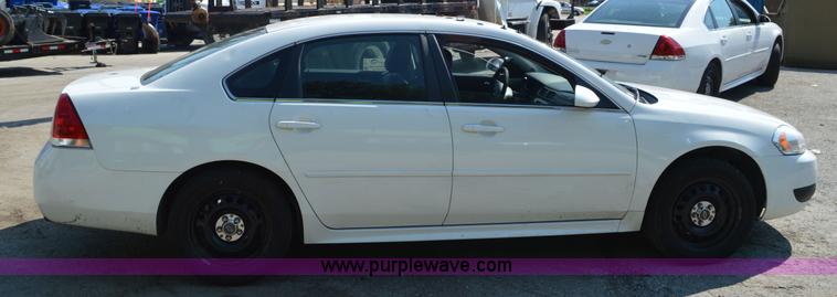 image for item G3612 2012 Chevrolet Impala Police Cruiser