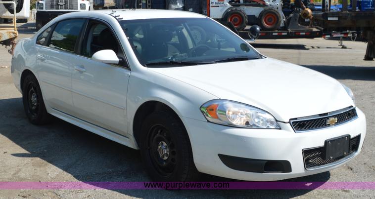 image for item G3612 2012 Chevrolet Impala Police Cruiser