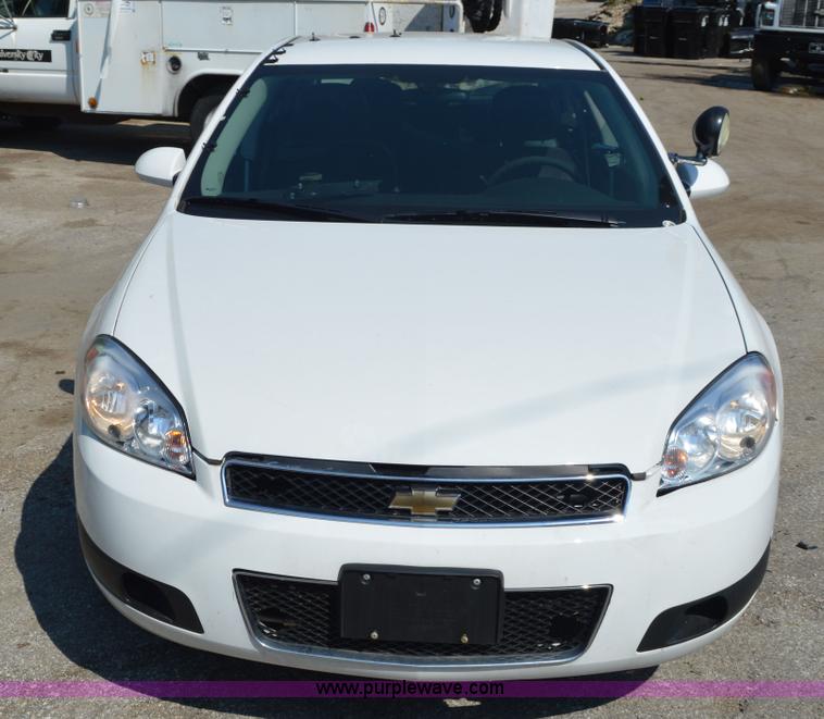 image for item G3612 2012 Chevrolet Impala Police Cruiser