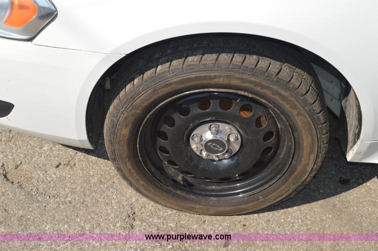 image for item G3612 2012 Chevrolet Impala Police Cruiser