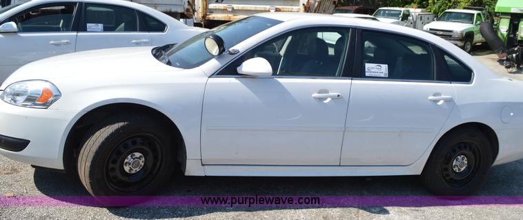 image for item G3613 2012 Chevrolet Impala Police Cruiser