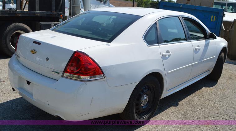 image for item G3613 2012 Chevrolet Impala Police Cruiser