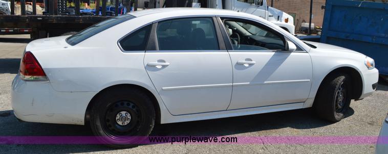 image for item G3613 2012 Chevrolet Impala Police Cruiser