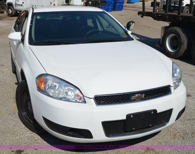 image for item G3613 2012 Chevrolet Impala Police Cruiser
