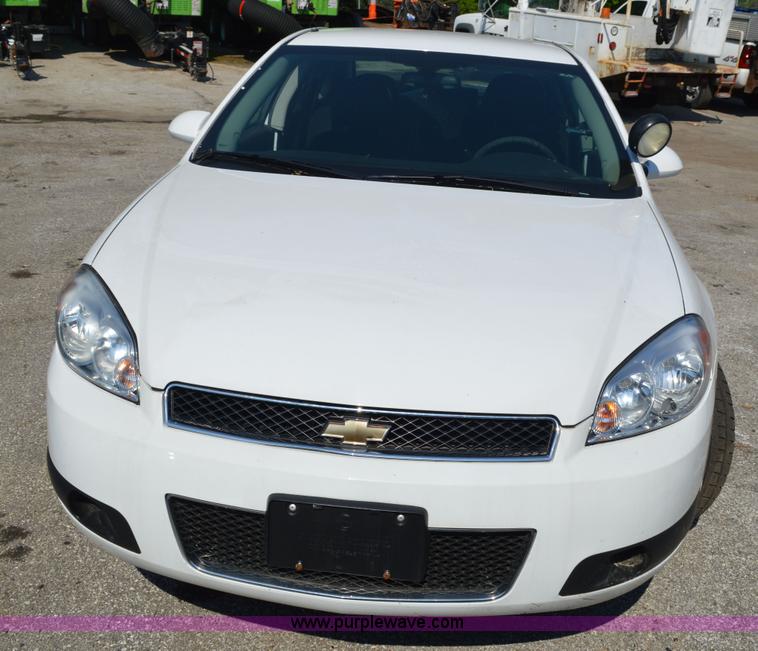 image for item G3613 2012 Chevrolet Impala Police Cruiser