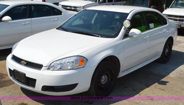 image for item G3614 2012 Chevrolet Impala Police Cruiser