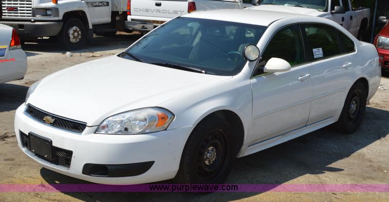 image for item G3615 2012 Chevrolet Impala Police Cruiser