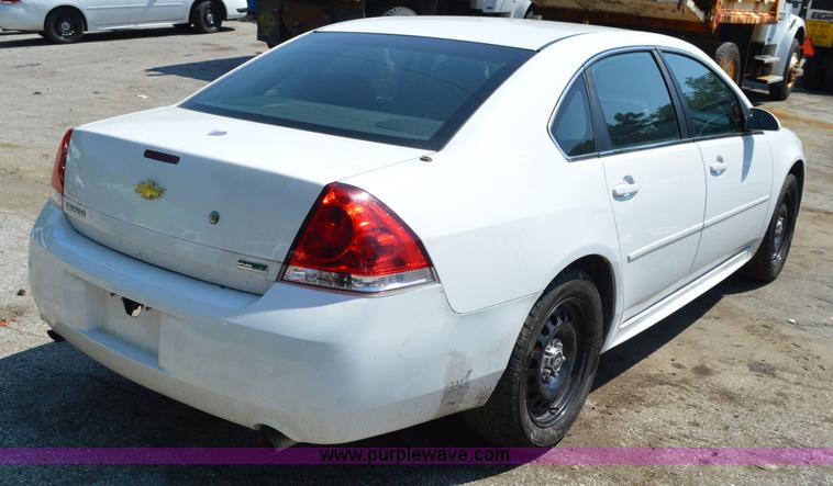 image for item G3615 2012 Chevrolet Impala Police Cruiser
