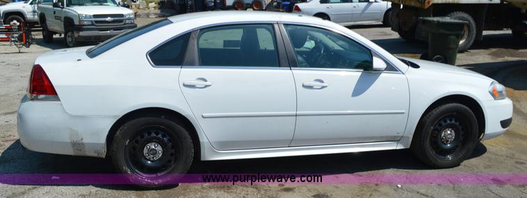 image for item G3615 2012 Chevrolet Impala Police Cruiser