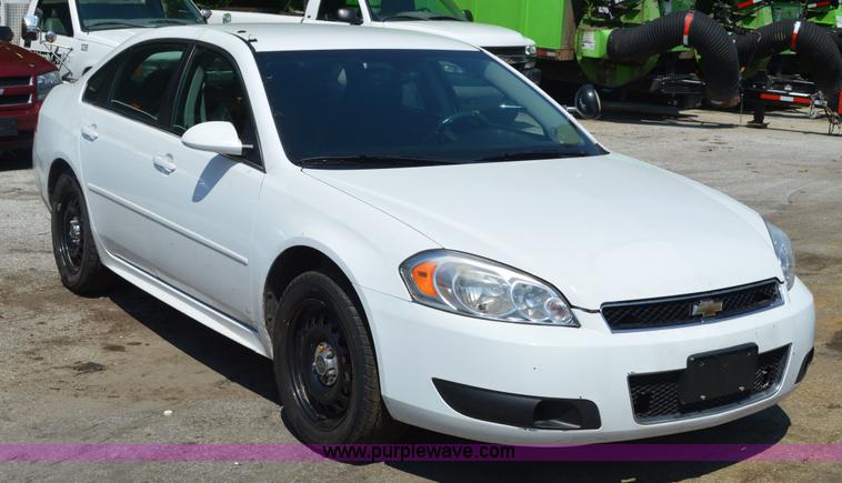 image for item G3615 2012 Chevrolet Impala Police Cruiser