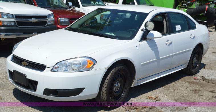image for item G3622 2012 Chevrolet Impala Police Cruiser