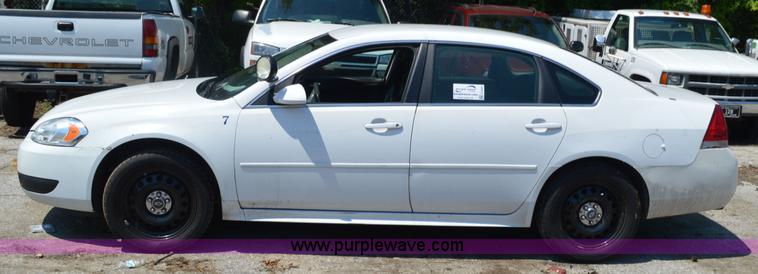 image for item G3622 2012 Chevrolet Impala Police Cruiser