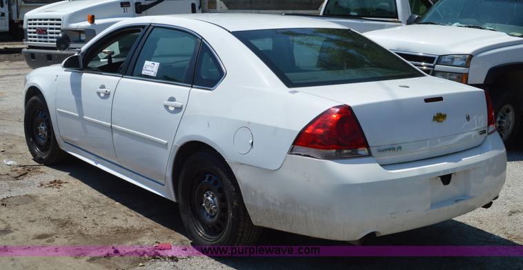 image for item G3622 2012 Chevrolet Impala Police Cruiser