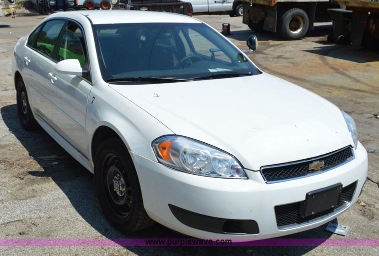 image for item G3622 2012 Chevrolet Impala Police Cruiser
