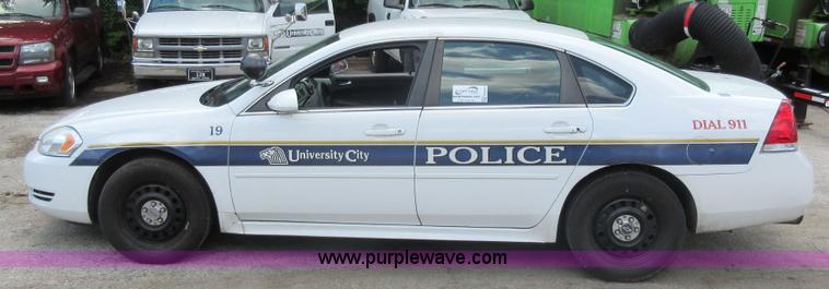 image for item G3623 2011 Chevrolet Impala Police Cruiser
