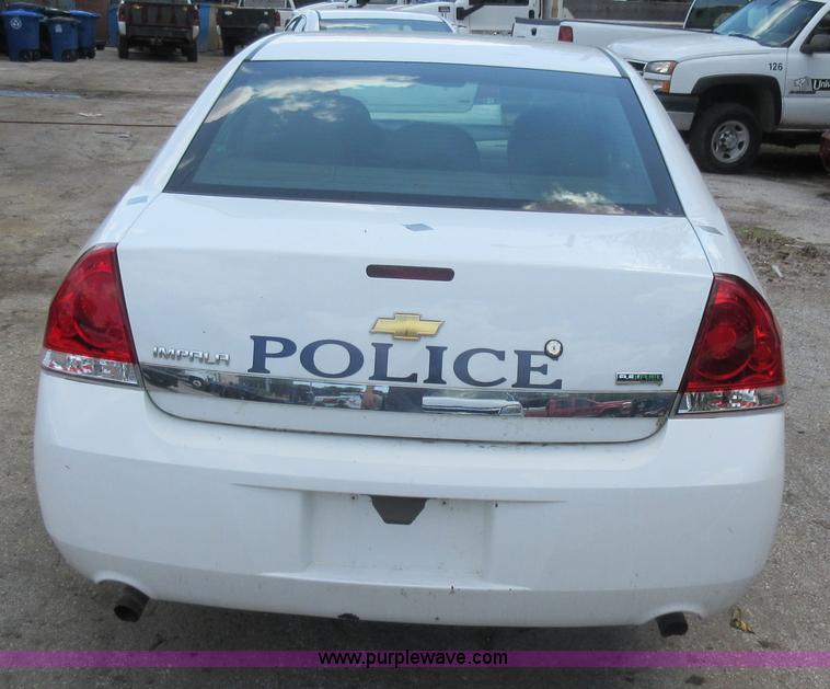 image for item G3623 2011 Chevrolet Impala Police Cruiser