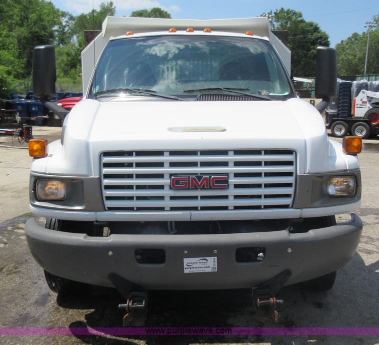 image for item G3624 2003 GMC C5 dump truck