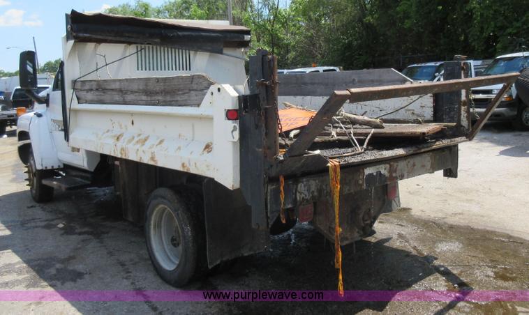 image for item G3624 2003 GMC C5 dump truck