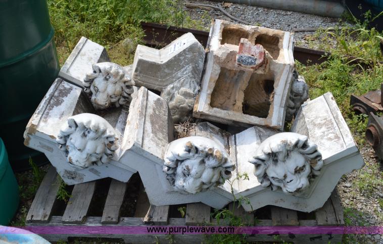 image for item G3629 (6) stone decorative lions