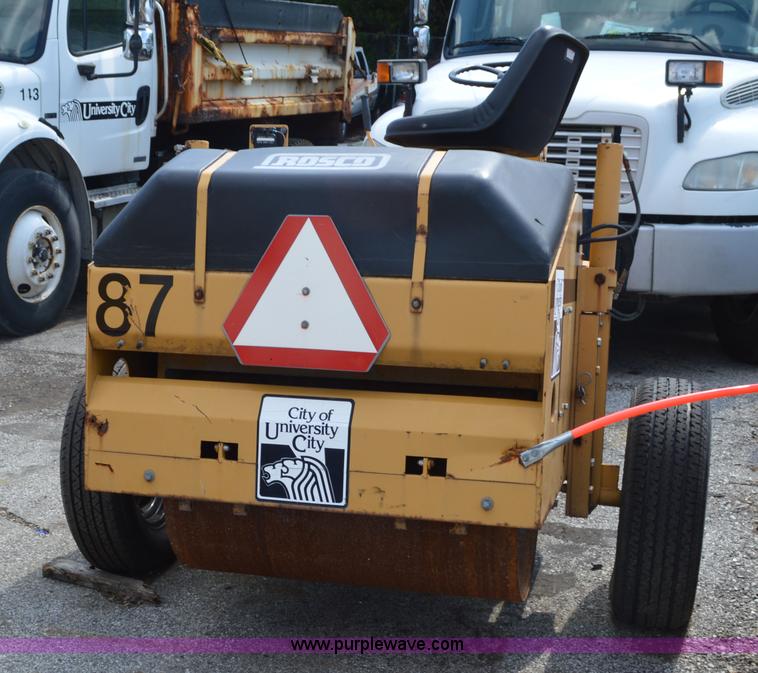 image for item G3631 Rosco Vibrostat III vibratory double drum roller