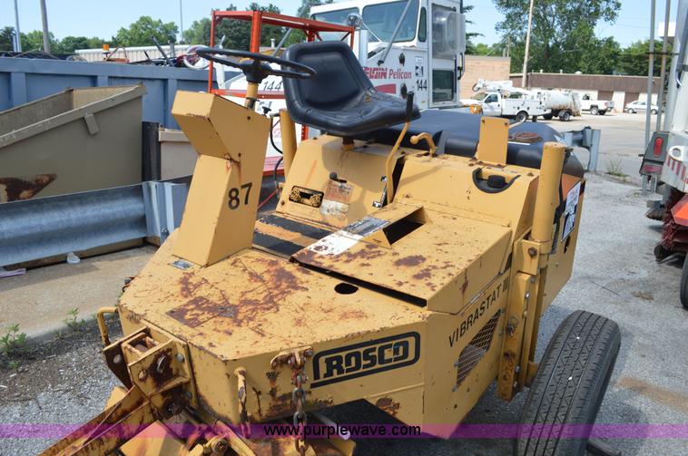 image for item G3631 Rosco Vibrostat III vibratory double drum roller