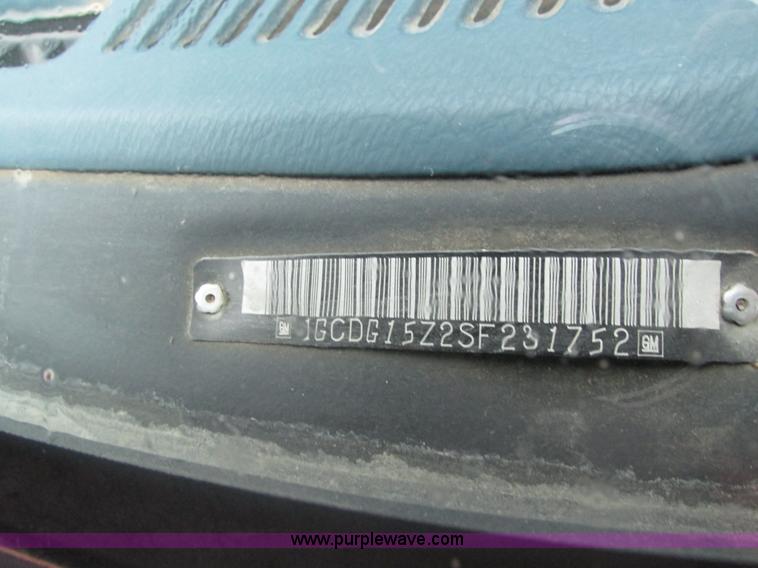 image for item H4585 1995 Chevrolet G10 van