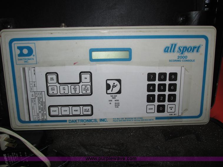 image for item H4586 (2) Daktornics FB1830 scoreboard