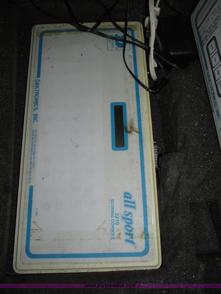 image for item H4586 (2) Daktornics FB1830 scoreboard