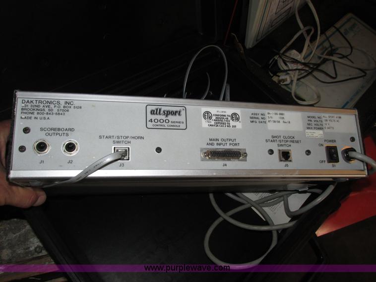 image for item H4586 (2) Daktornics FB1830 scoreboard