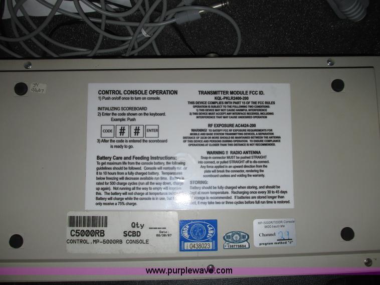 image for item H4588 (2) All American scoreboards