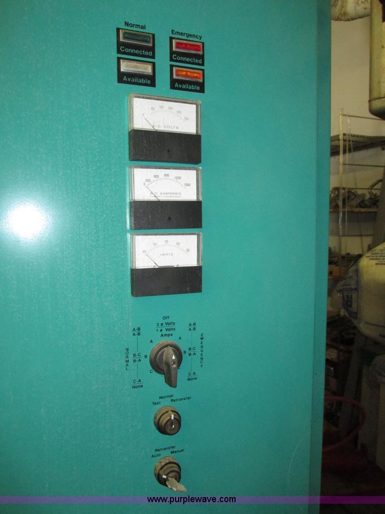 image for item H4602 1993 Onan 350DFCC generator