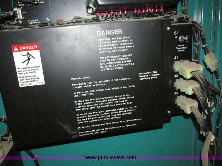 image for item H4602 1993 Onan 350DFCC generator