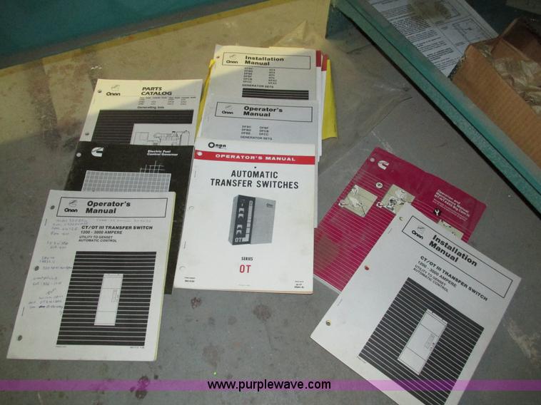 image for item H4602 1993 Onan 350DFCC generator