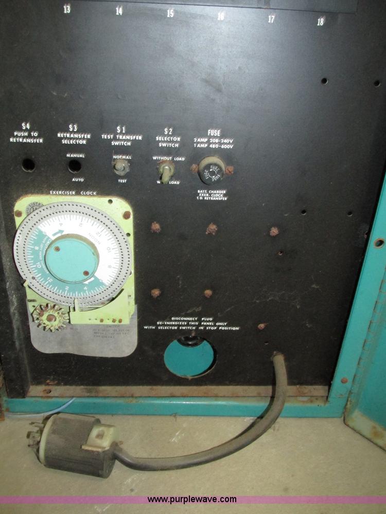 image for item H4607 Onan automatic transfer switch