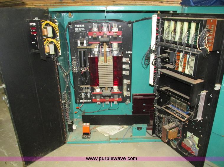 image for item H4607 Onan automatic transfer switch