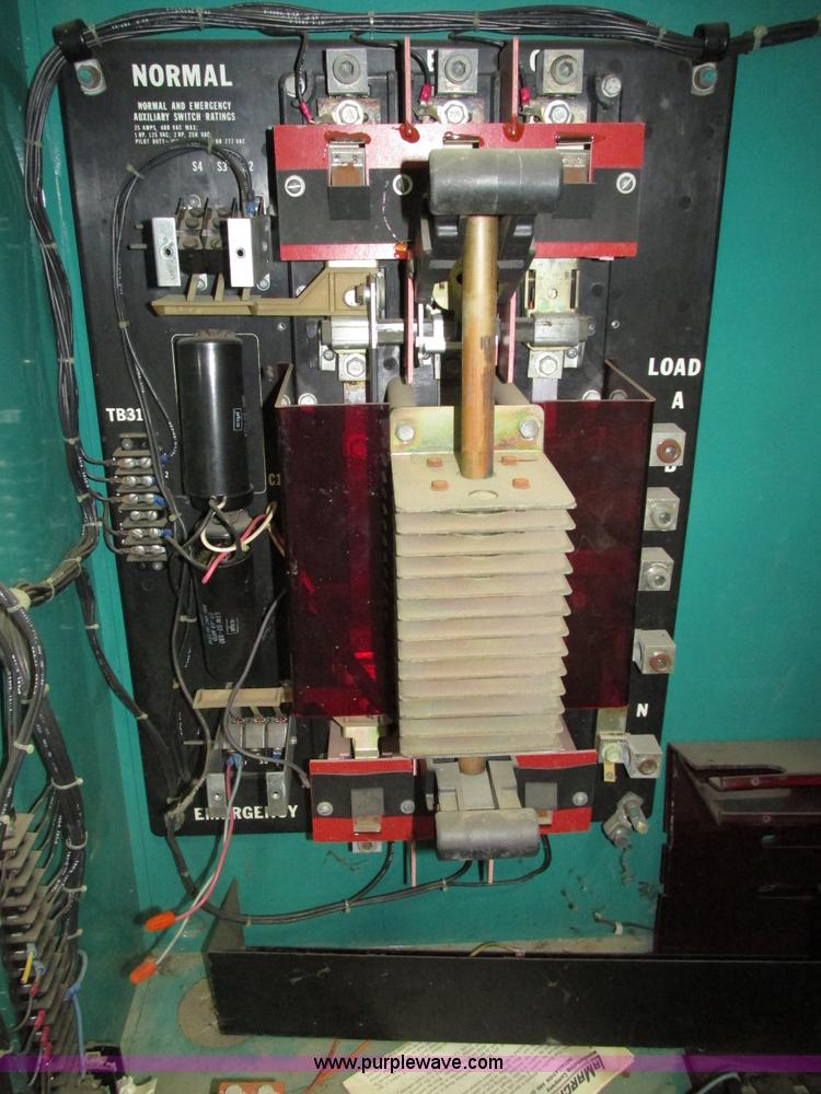 image for item H4607 Onan automatic transfer switch