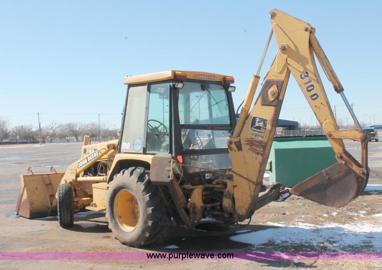 image for item H5830 1994 John Deere 310D backhoe