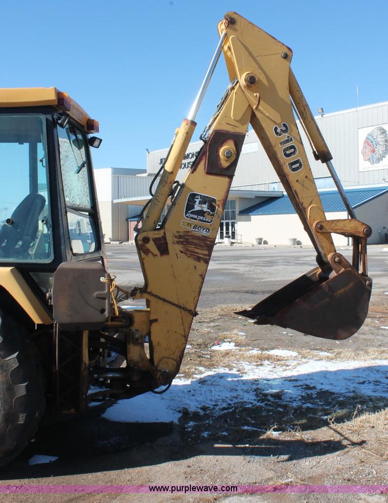 image for item H5830 1994 John Deere 310D backhoe