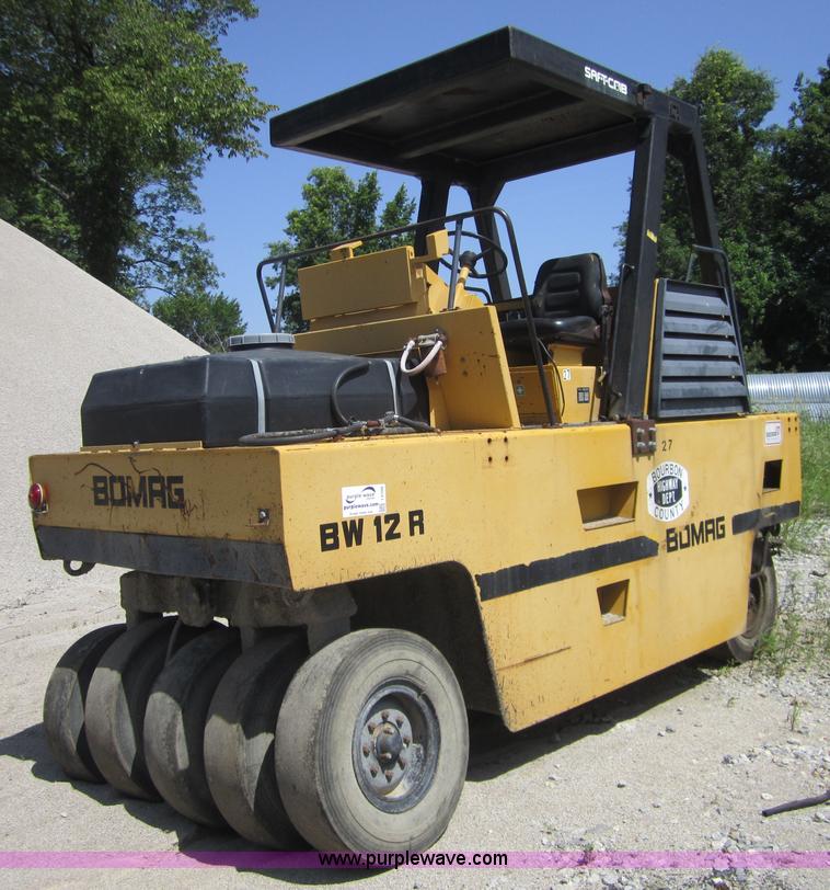 image for item I2109 Bomag BW12R pneumatic roller